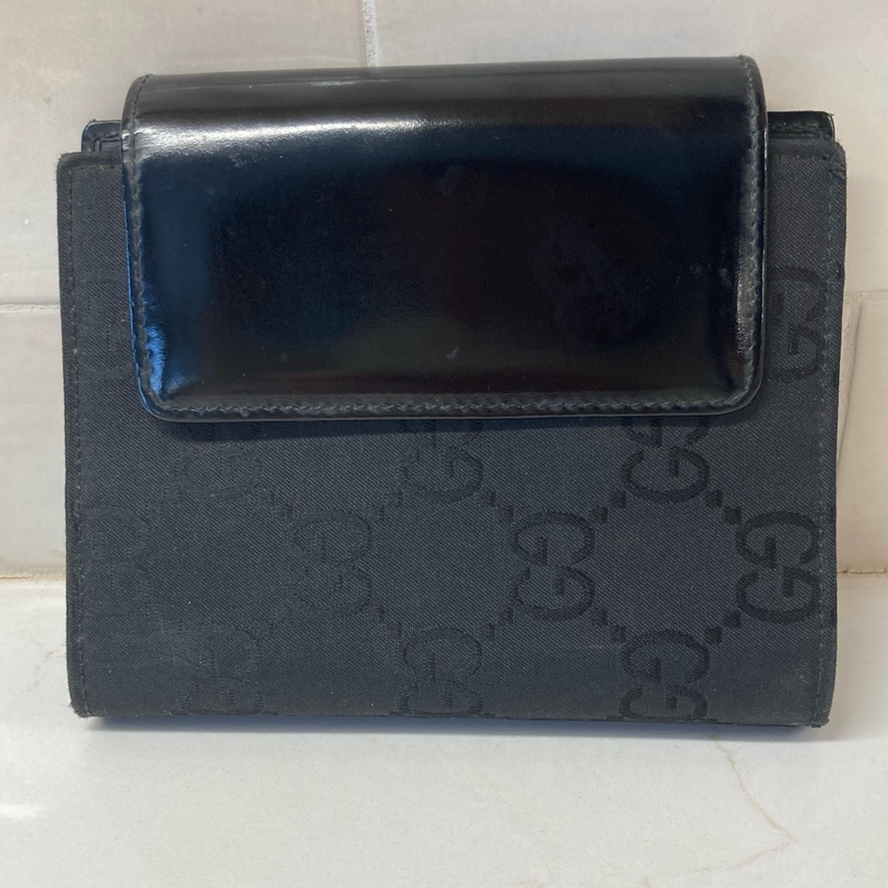 Gucci Black Monogram Agenda